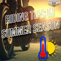 Riding tips in summer season